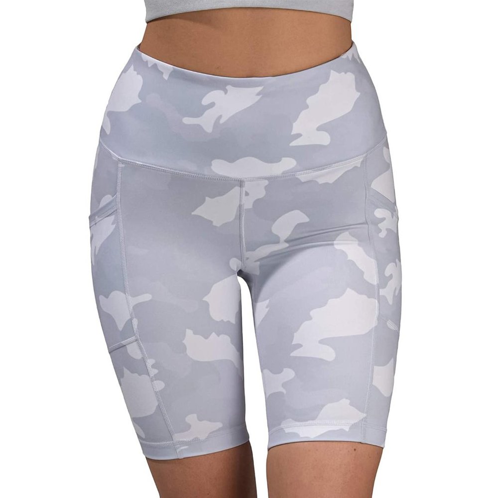 Camo Biker Shorts